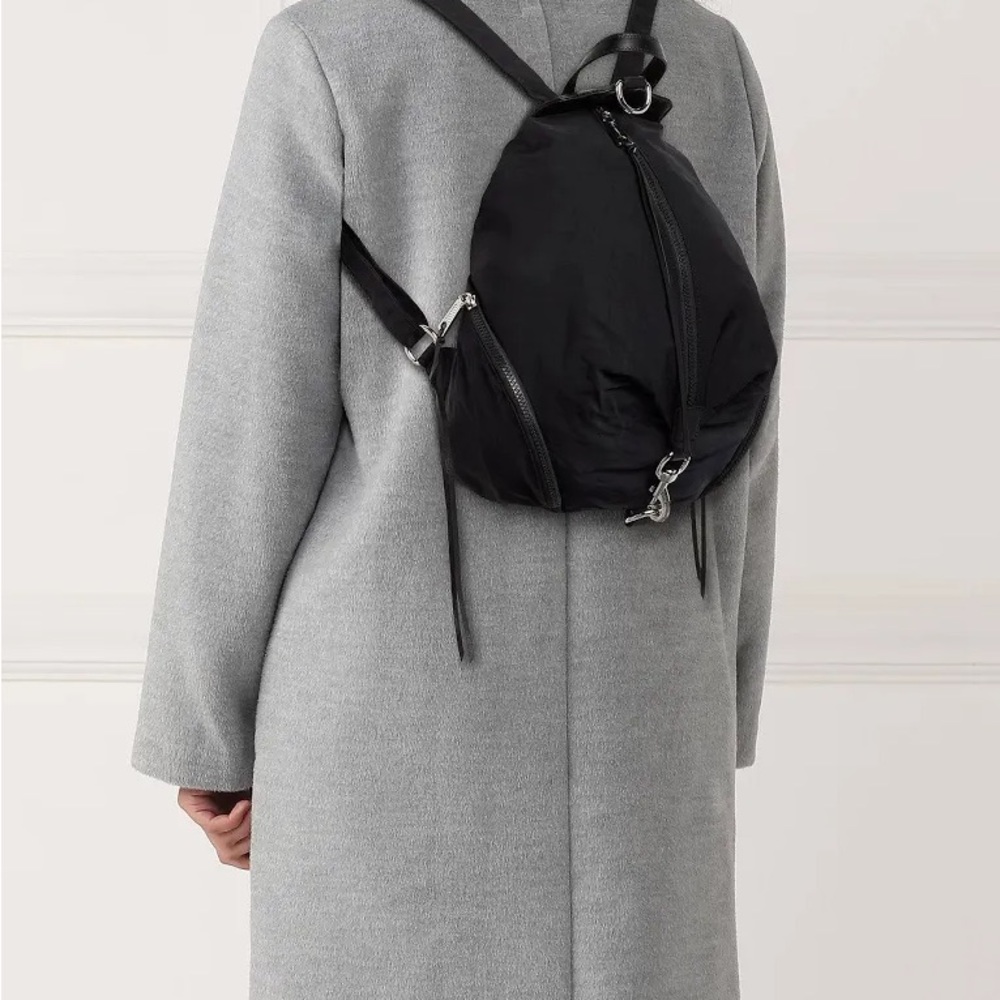 Rebecca Minkoff Julian Black Nylon Backpack